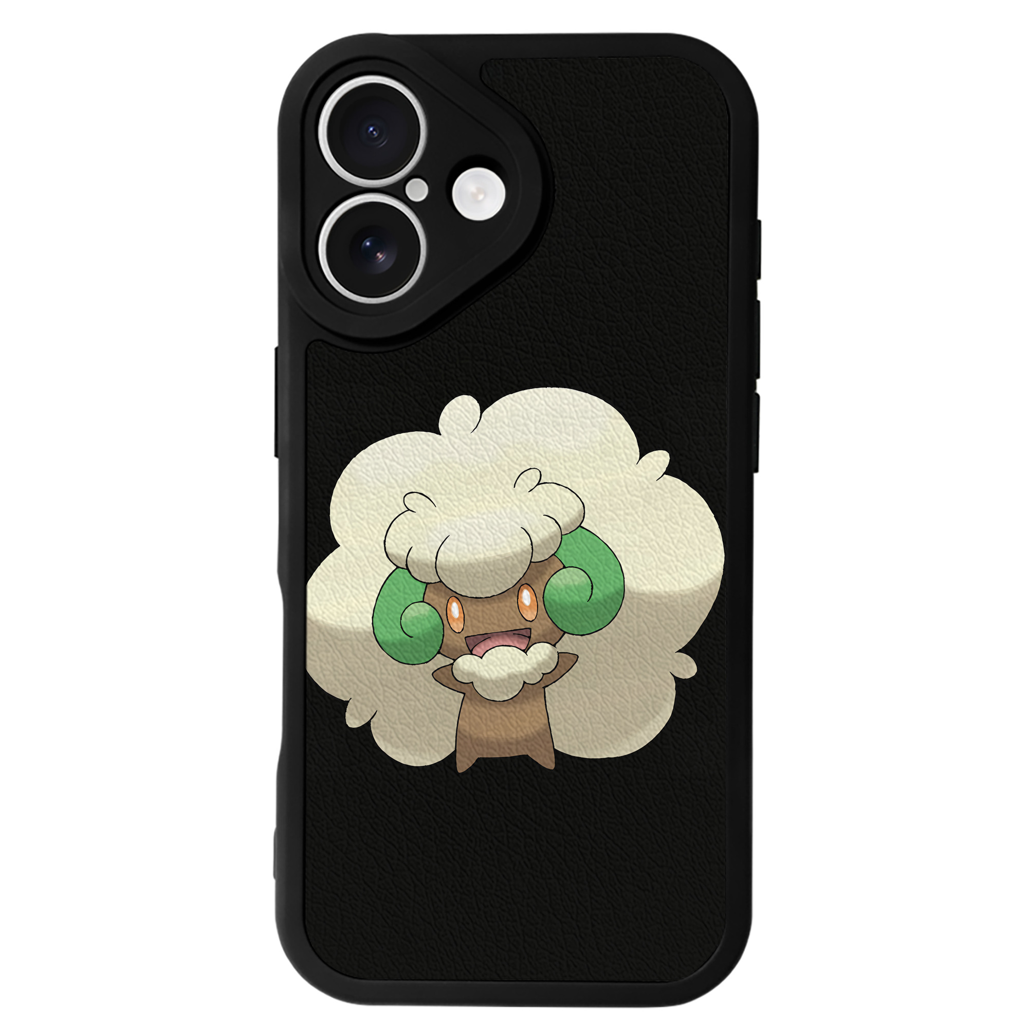 （画像用） ポケットモンスター Pokémon 【iPhone 16シリーズ対応】シリコンスマホケース（レザー調） 材質：シリコン